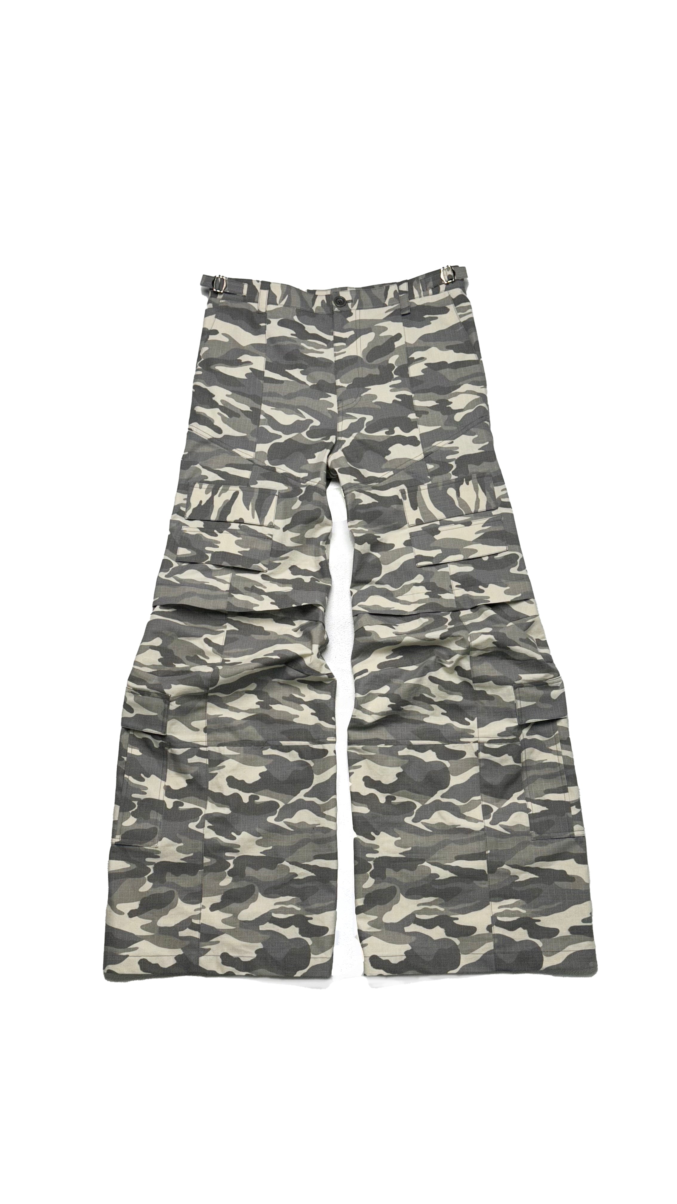 Two-Tiered Cargo Pants - All