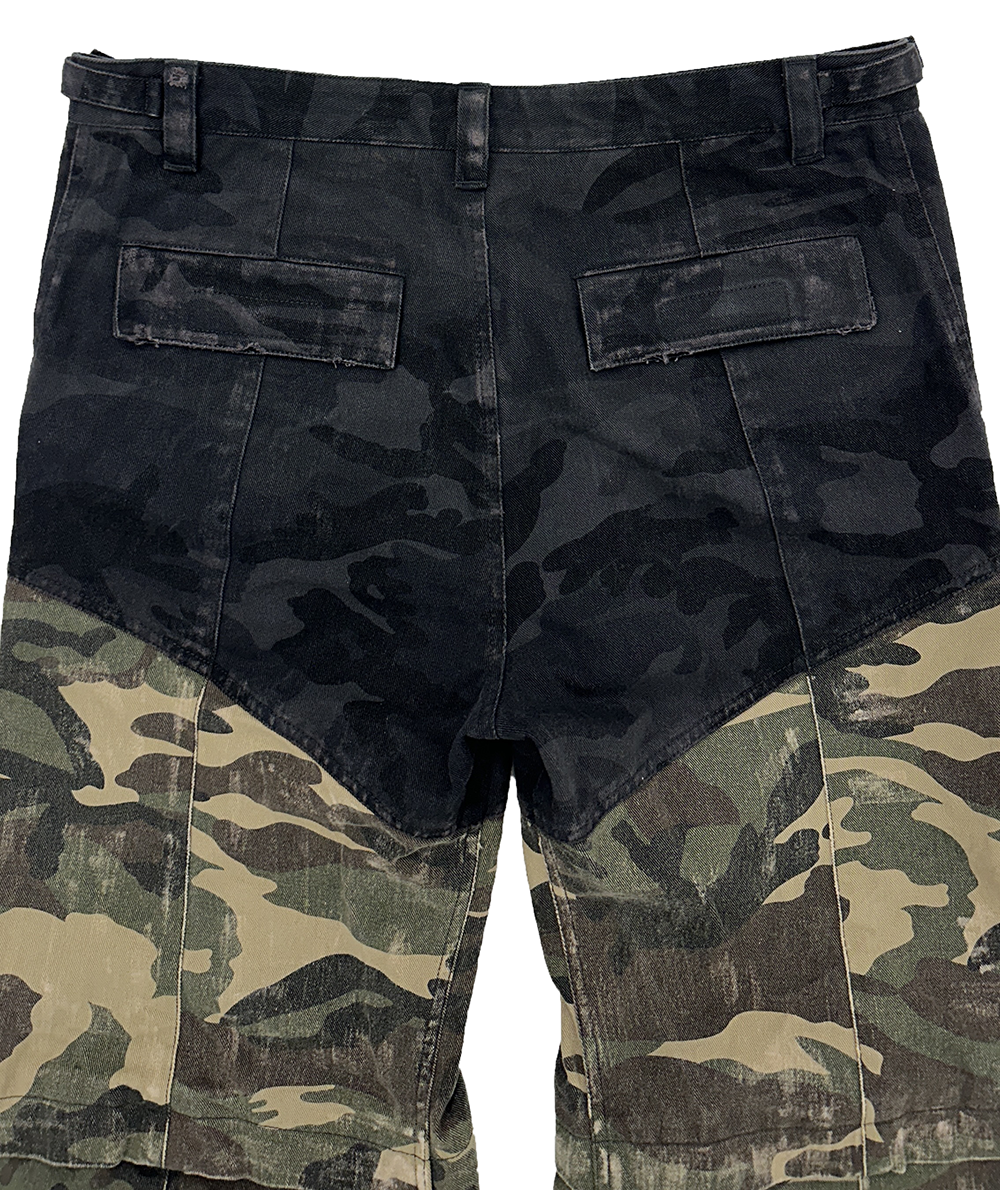 Two-Tiered Cargo Pants - Double(D)