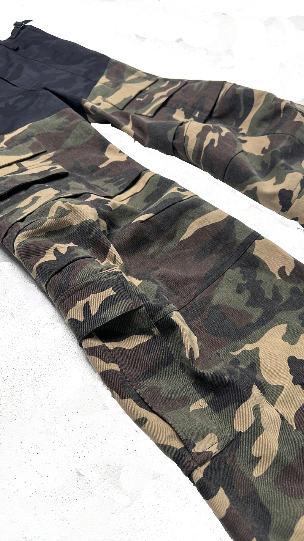 Two-Tiered Cargo Pants - Double