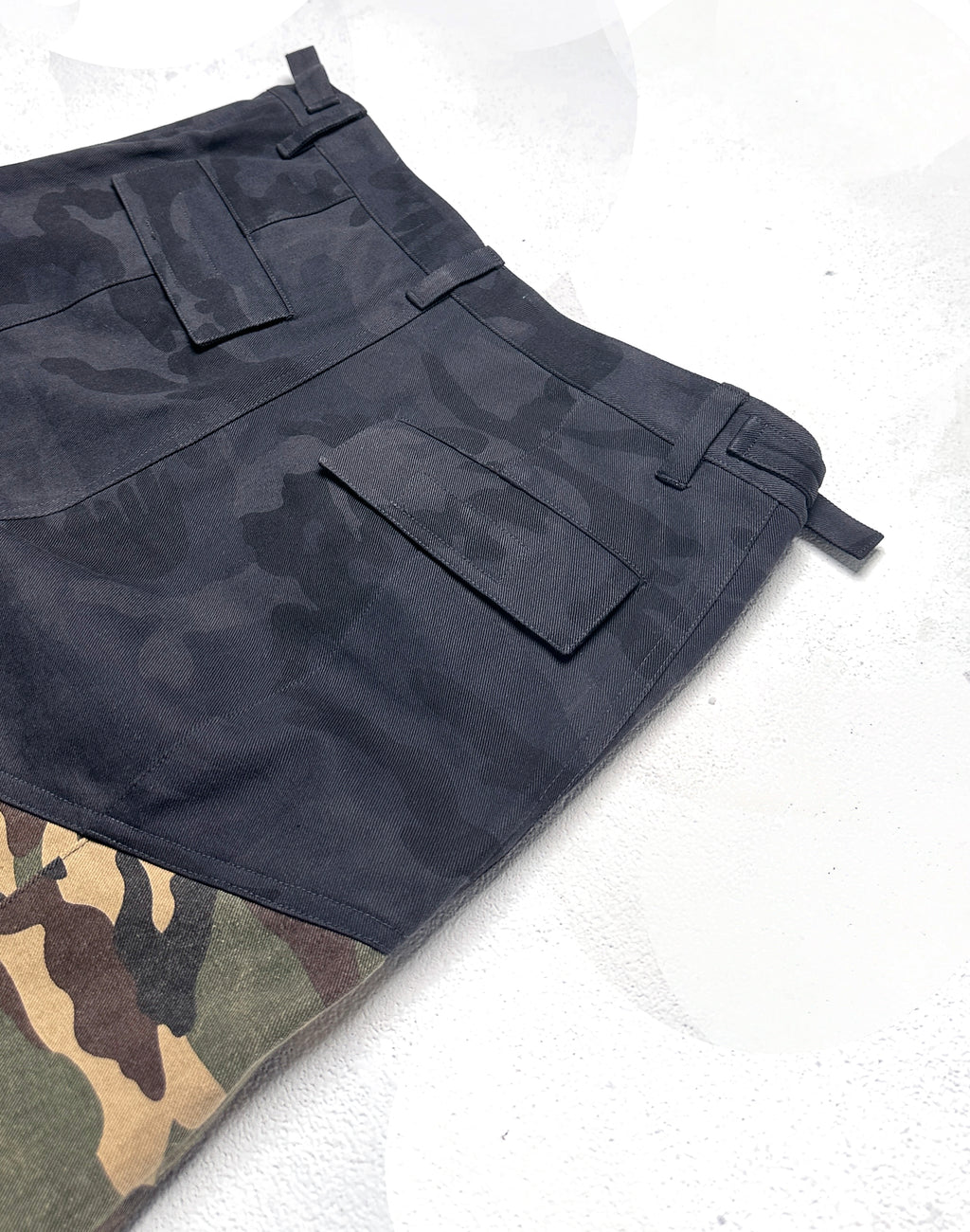 Two-Tiered Cargo Pants - Double
