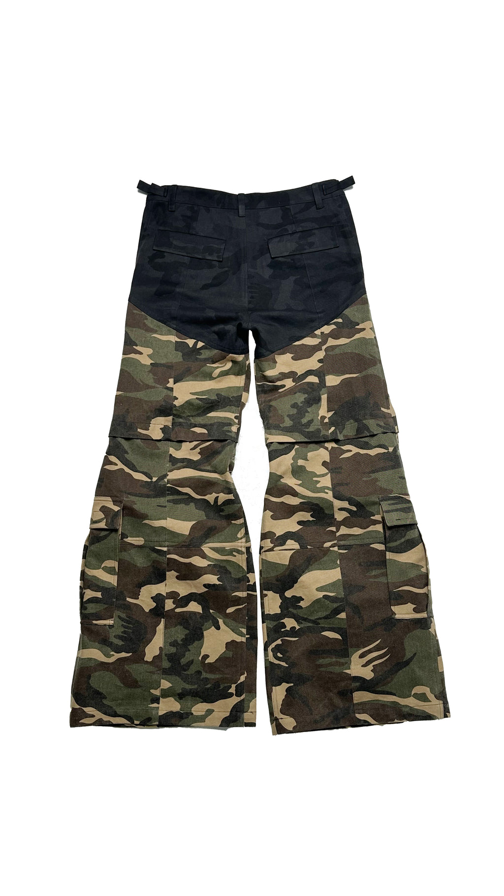 Two-Tiered Cargo Pants - Double
