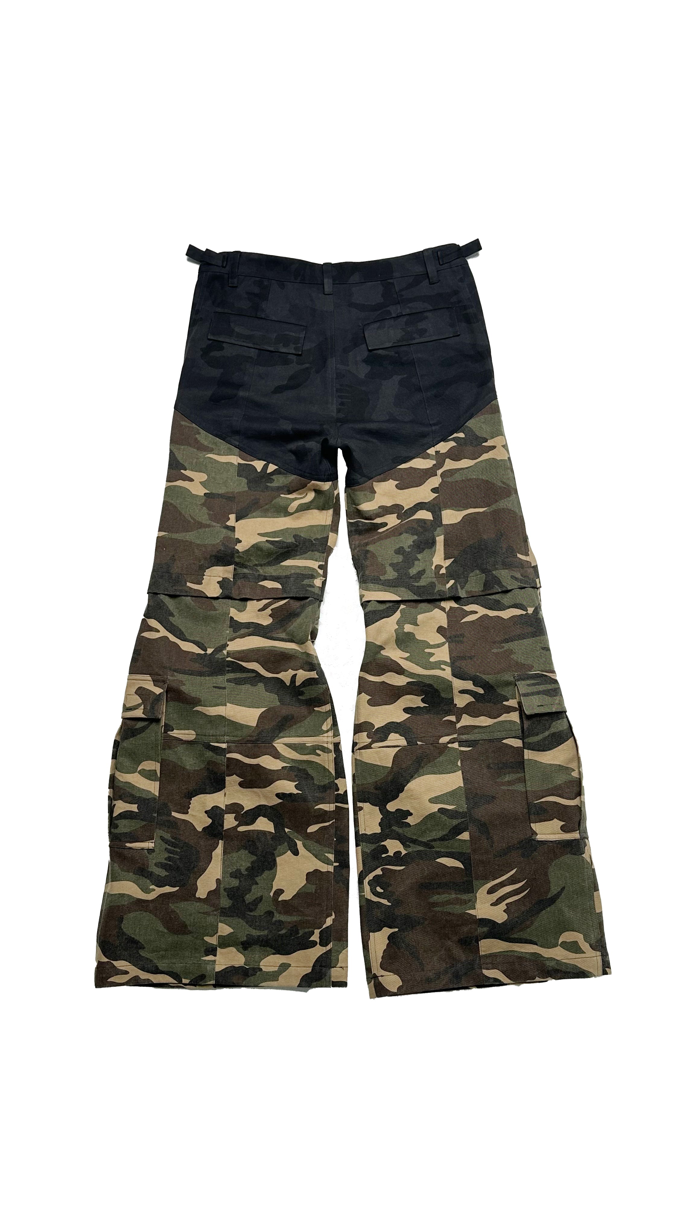 Two-Tiered Cargo Pants - Double